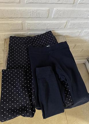 Лосини для дівчинки zara 110-116