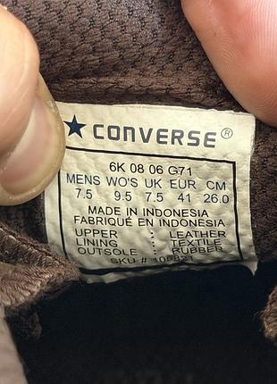 Кеди шкіряні converse оригінал 2