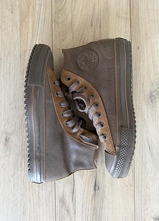 Кеди шкіряні converse оригінал 5