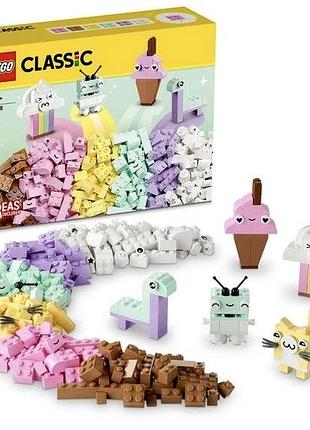Конструктор lego classic 11028 творчі пастельні веселощі (333 деталі)