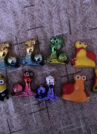 Равлик боб, bob snail,фігурки равлик боб