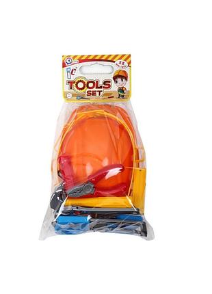 Детский набор инструментов «tool set» technok 4401txk с каской для детей от 3 лет