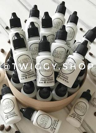 Водостойкий клей для фиксации накладных ресниц alizee makeup