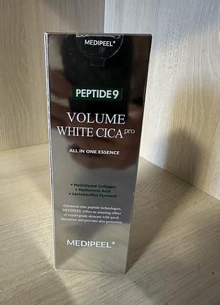Есенція для обличчя medipeel peptide 9 volume white cica pro 100 мл
