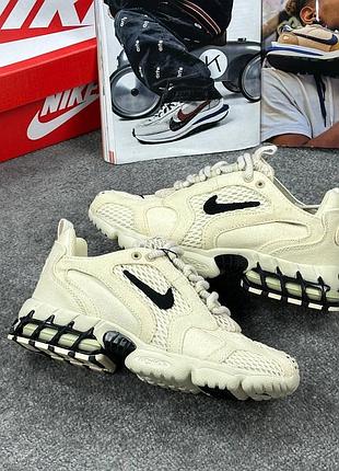 Чоловічі кросівки nike air zoom spidron cage 2 stussy fossil