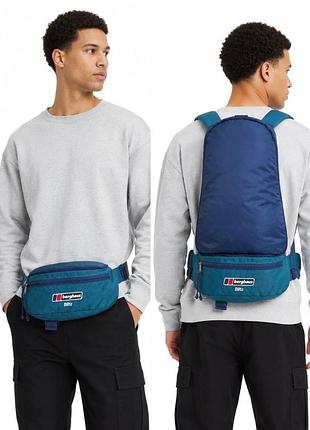 Berghaus blitz   поясная сумка трансформер рюкзак-бананка 2в1
