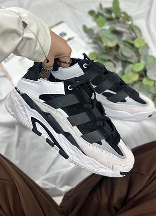Чоловічі кросівки adidas niteball white black