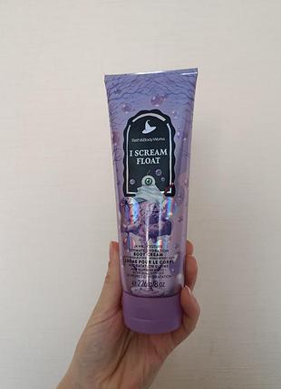 Крем для тіла з максимальним зволоженням bath&body works halloween edition i scream float 226 грам