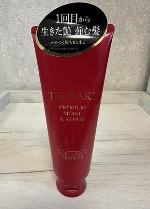 Зволожувальна крем-маска для волосся tsubaki premium moist & repair treatment 180 г