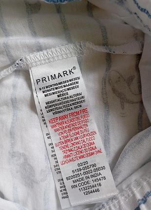 Шорты primark 9-12 мес 2
