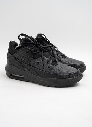 Кроссовки кожаные nike air jordan max aura 5 черные размер 40