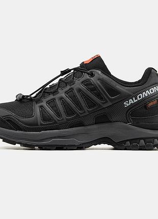 Термо кросівки salomon xa pro 3d amphib gore-tex black grey orange