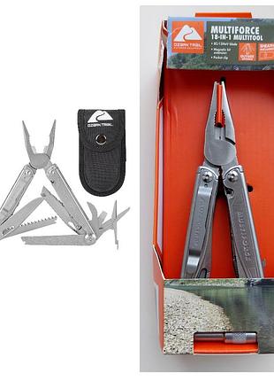 Мультитул ozark trail multiforce premium 18-в-1 (аналог leatherman wave). оригинал из сша. новый
