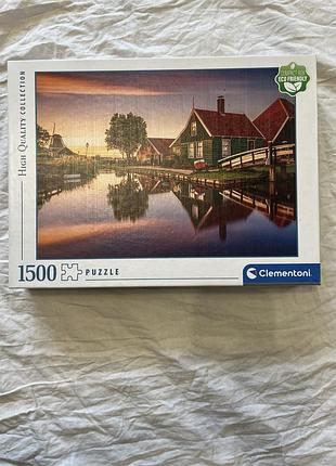 Пазл clementoni 1500 деталей – high quality collection, новий