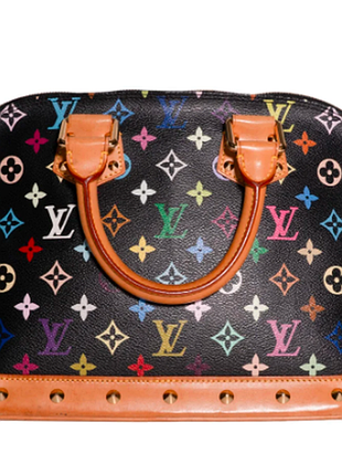 Alma monogram canvas takeshi murakami multicolor louis vuitton