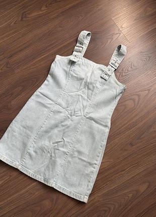 Джинсовий сарафан topshop 14 розмір