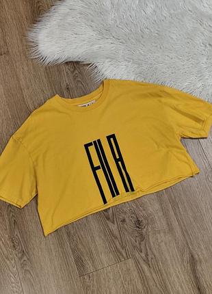 Футболка вкорочена fila