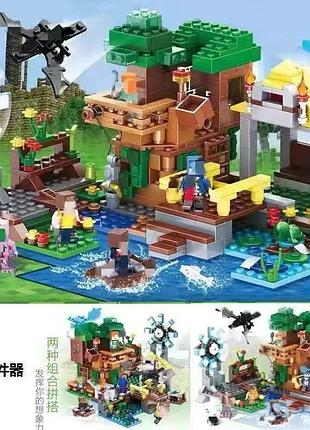 Конструктор для детей minecraft sj88003