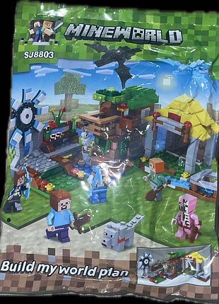 Конструктор для детей minecraft sj88003 2