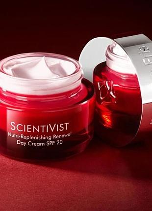 Денний крем для обличчя dr. irena eris scientivist nutri-replenishing renewal day cream spf 20,