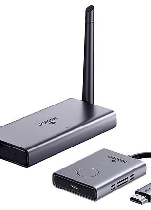 Безпровідний подовжувач ugreen cm506 wireless hdmi extender transmitter and receiver 50m(ugr-50633a)