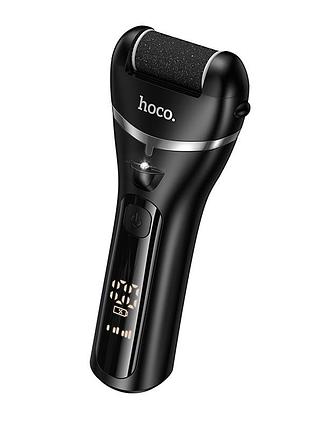Електрична пилка для п'ят hoco hp90 electric foot dermabrasion device black