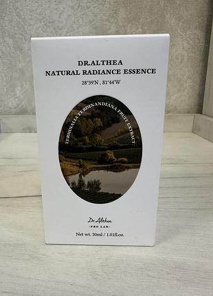 Есенція для сяйва шкіри обличчя dr. althea natural radiance essence 30ml