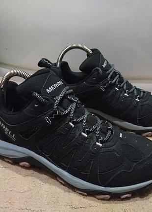 Женские кроссовки,ботинки  merrell gore-tex водонепроницаемые  black originals