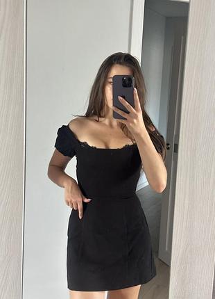 Сукня зі шнурівкою zara
