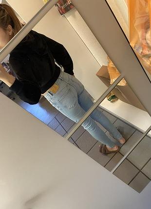 Джинси zara блакитного або світлого кольору, розмір 164см 13-14 лет або xxs-xs