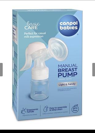 Ручний молоковідсмоктувач canpol babies basic care