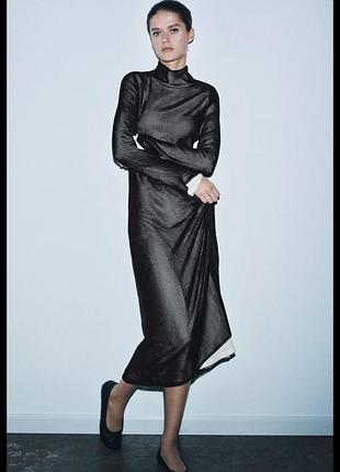 Сукня двошарова zara