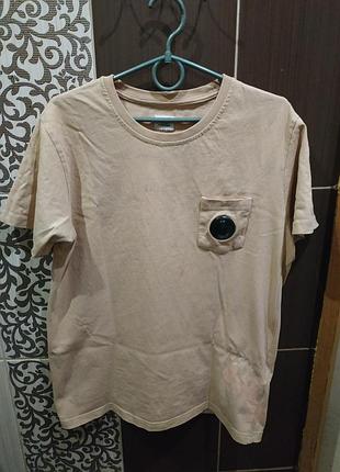 Мужская футболка c.p. company lens pocket t-shirt / (size m)