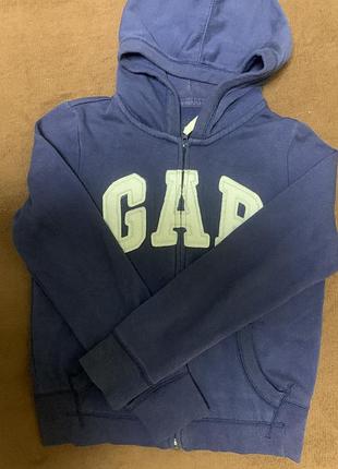 Оригінальна кофта на блискавці від бренду gap