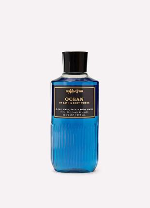 Мужской гель для душа bath & body works (667659370450) ocean 295 мл