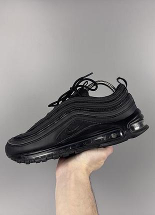 Розмір 41 26 см кросівки nike air max 97 triple black оригінал