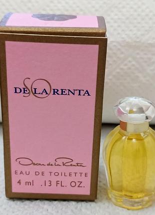 Мініатюра so de la renta від  oscar de la renta.оригінал.вінтаж