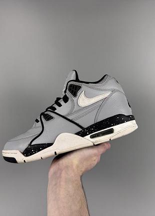 Розмір 41 26 см шкіряні кросівки nike air flight 89 wolf grey speckled