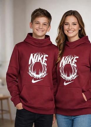 Стильное худи универсал nike dri-fit в цвете марсала идеальное состояние! 158-170 см (s-m)