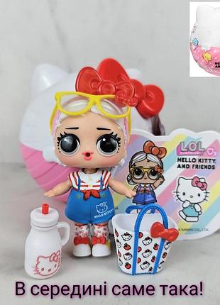 Ігровий набір lol surprise hello kitty і friends hello kitty qt лялька лол хелло кітті та друзі. 523840