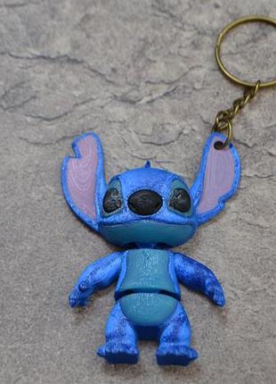 Брелок стич, 3d-печатная фигурка stitch, pla пластик, цвет и размер под заказ