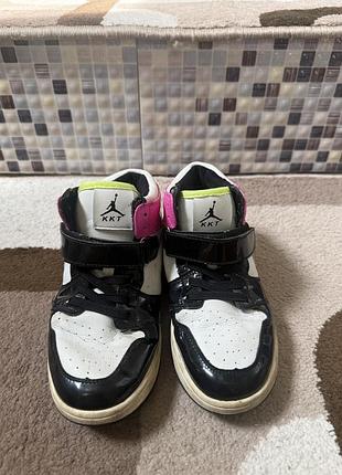 Кеди високі kkt kids у стилі air jordan, 34 розмір, устілка 21 см