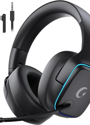 Ігрові навушники captain 780, bluetooth 5.3 з мікрофоном із шумопоглинанням, об'ємним звуком 7.1, батареєю 70 годин