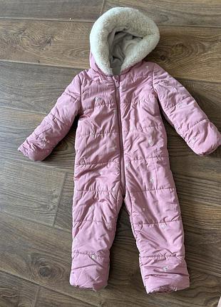 Зимовий комбінезон, для дівчинки, george, 80-86 розмір