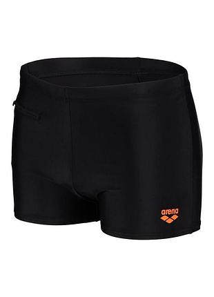 Плавки-боксери для чоловіків arena zip swim short чорні 006159-500 (оригінал) 80