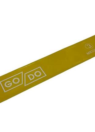 Гума для ног godo номер 3 жовтий gd-07y 9кг