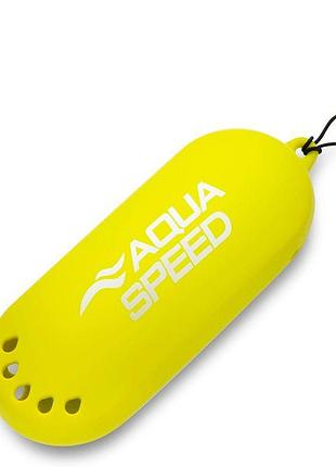 Чохол для окулярів aqua speed silicone goggle case ofsm жовтий універсальний 633-18