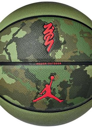 М'яч баскетбольний nike jordan all court 8p size 07 хакі j.100.4141.965.07 (оригінал)