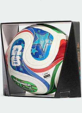 Футбольний м'яч adidas fifa world cup 26™ trionda pro уні 5 (оригінал) jd8021