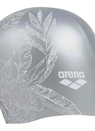 Шапка для плавання arena sirene ofsm жіноча сірий 91440-209 (оригінал)